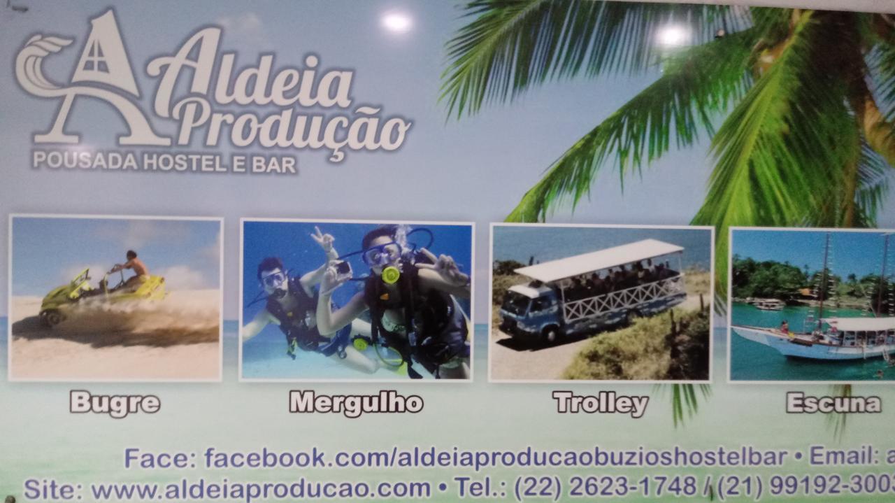 Pousada Hostel E Bar Aldeia Producao Armacao dos Buzios Exterior photo